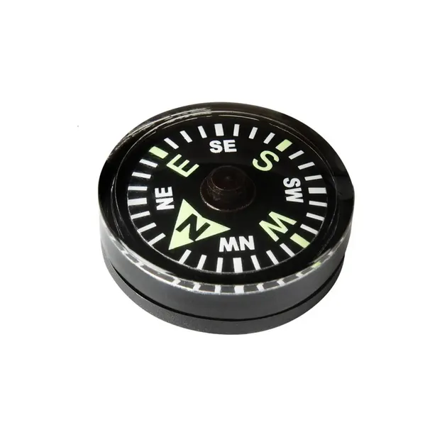 1 - Компас Helikon Button Compass Large. Чорний