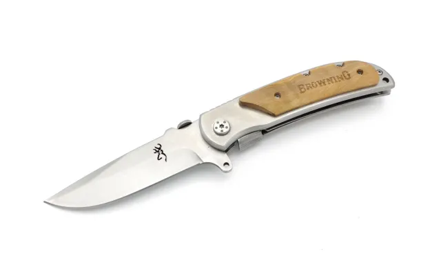 1 - Ніж складний Browning FA56, A1033A, Колір Коричневий