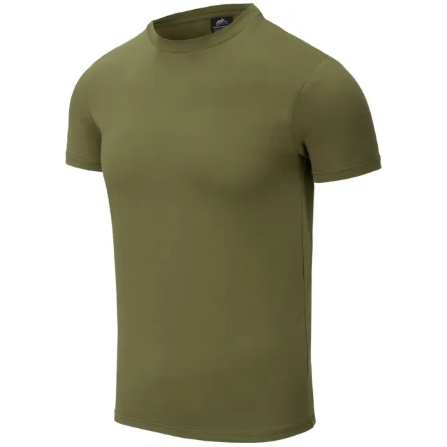 1 - Футболка Helikon Slim из органического хлопка. Олива