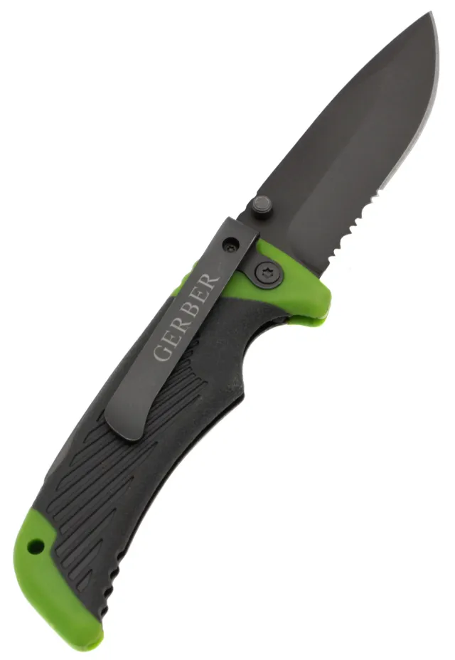 2 - Ніж складний Gerber U4-4 з серрейтором