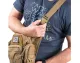 2 - Тактична бокова сумка Helikon EDC 11л. Койот
