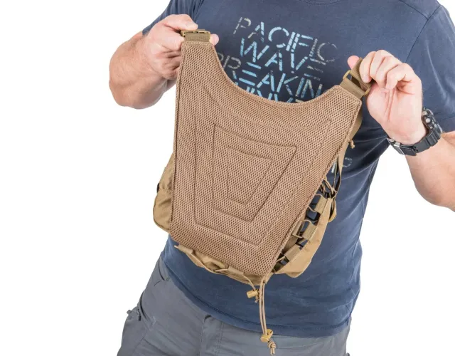 13 - Тактична бокова сумка Helikon EDC 11л. Койот