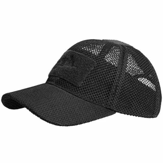 1 - Тактическая кепка Helikon BBC Mesh. Черный
