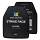4 - Поліетиленова бронеплита Strike Face  3-го класу. Вага 1,4 кг. Розмір 25 на 30 см.