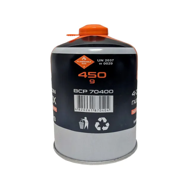 3 - Газовий балон BaseCamp 450 г всесезонний