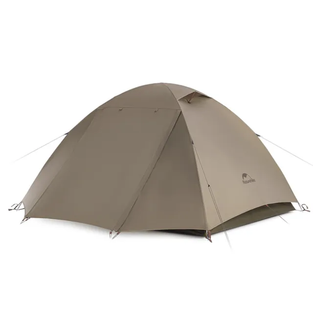 1 - Намет надлегкий двомісний Naturehike Greek Style CNK2300ZP024. Бежевий