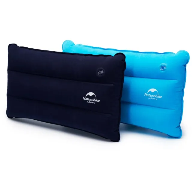 4 - Подушка надувна Naturehike Square Inflatable NH18F018-Z. Синій