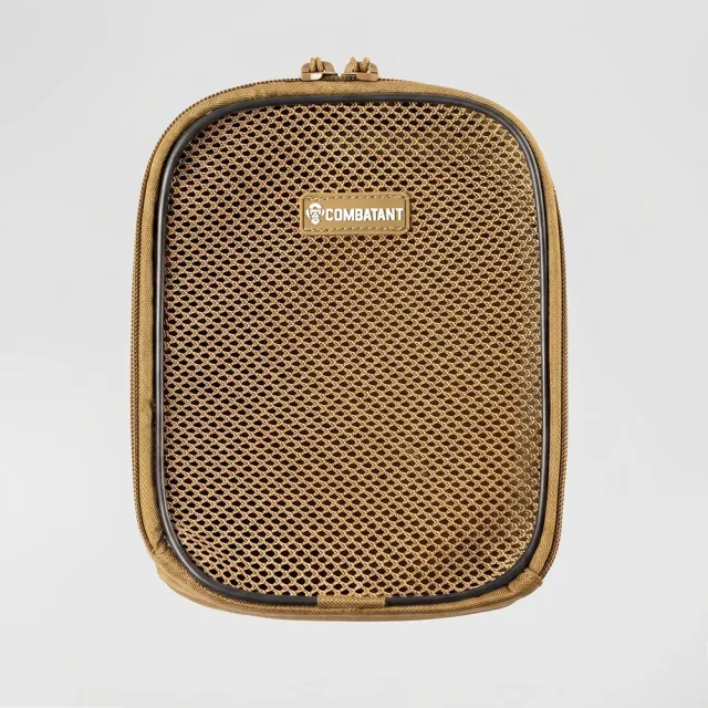 3 - Органайзер утилітарний Combatant з кришкою сіткою. Койот