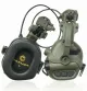 1 - Тактические наушники EARMOR M32H ОЛИВА c креплением под каску "ЧЕБУРАШКА"