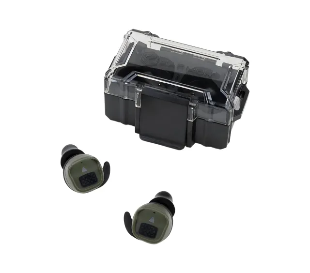 3 - Активні навушники (беруші) EARMOR M20T Pro. Олива