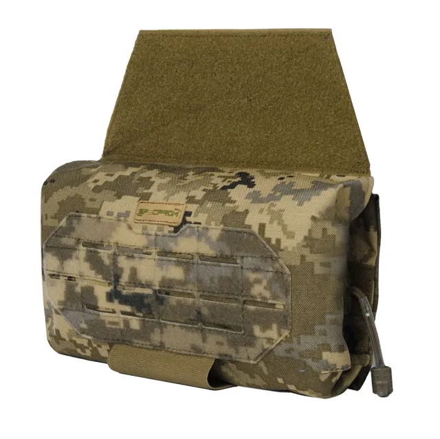 1 - Тунельна аптечка з балістичним захистом 1 клас SPECPROM Warmor 3.0 Roll. Піксель ММ14