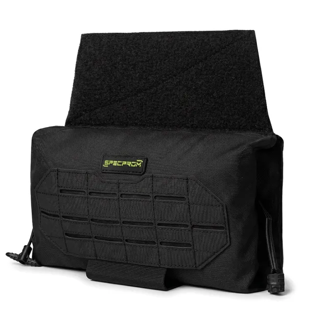 1 - Тунельна аптечка з балістичним захистом 1 клас SPECPROM Warmor 3.0 Roll. Чорний