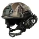 1 - Баллистический бронешлем FAST SPECPROM в кавере с наушниками Earmor M32 (X). Олива