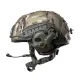 3 - Баллистический бронешлем FAST SPECPROM в кавере с наушниками Earmor M32 (X). Олива