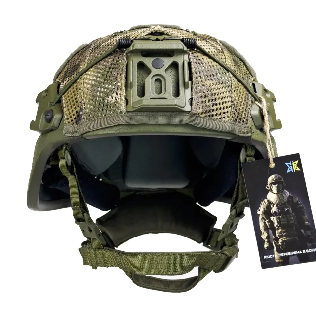 2 - Шлем Sestan-Busch Helmet BK-ACH-MC. Олива. (S-XL)