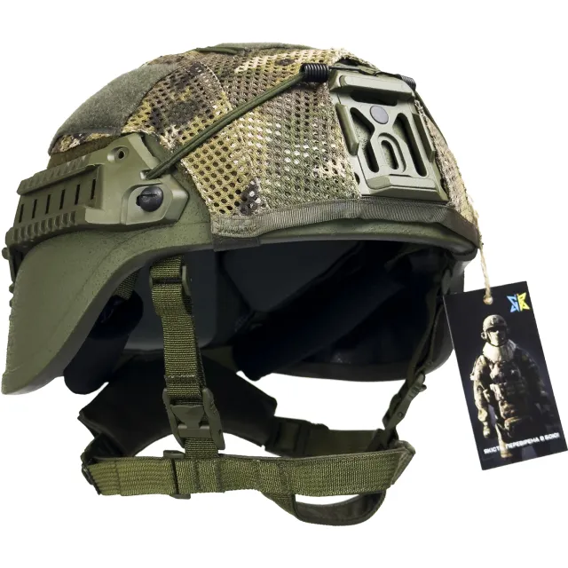 3 - Шлем Sestan-Busch Helmet BK-ACH-MC. Олива. (S-XL)