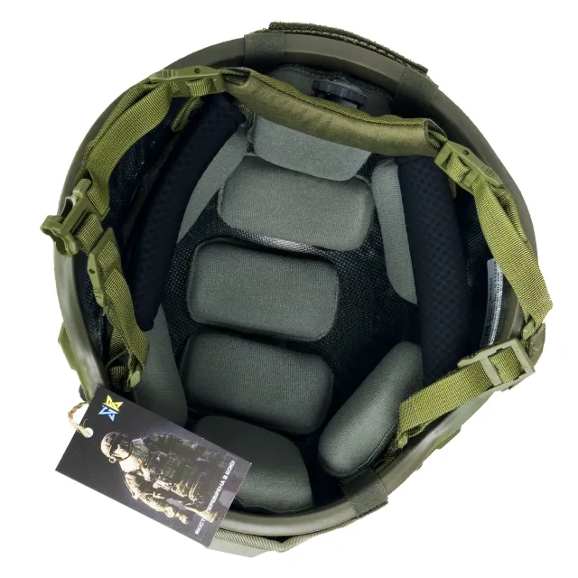 5 - Шлем Sestan-Busch Helmet BK-ACH-MC. Олива. (S-XL)