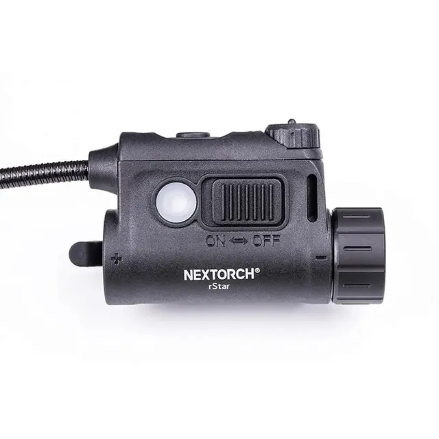 4 - Фонарь тактический для шлема M-Tac Nextorch. Черный