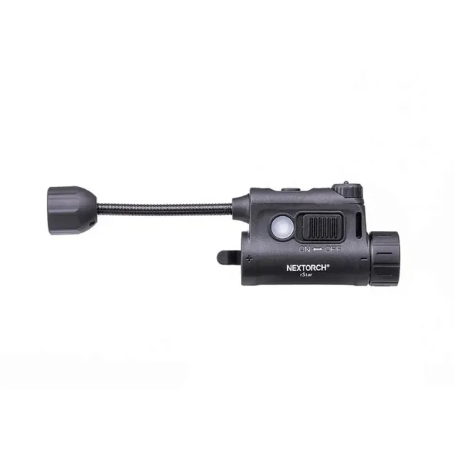 7 - Фонарь тактический для шлема M-Tac Nextorch. Черный