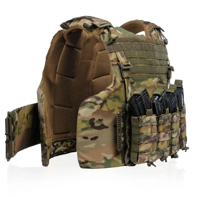 4 - Бронежилет 6 класу Warmor gen.4 MultiCam. Пластини 6 класу. М'який захист 1 класу. Вага 11,7 кг.