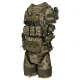 3 - Бронежилет 6 класу Warmor Gen.3 FullSet SPECPROM. Балістичні пакети 1 класу. Піксель (ММ14)