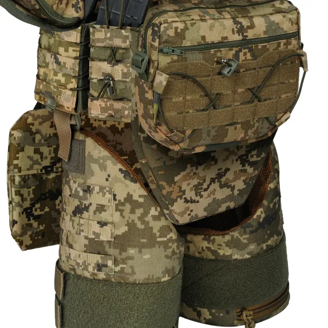 6 - Бронежилет 6 класу Warmor Gen.3 FullSet SPECPROM. Балістичні пакети 1 класу. Піксель (ММ14)