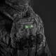 9 - Шеврон-нашивка M-Tac Cat Eyes Laser Cut. Мультикам с белыми глазами