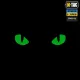 2 - Шеврон-нашивка M-Tac Cat Eyes Laser Cut. Мультикам з зеленими очима