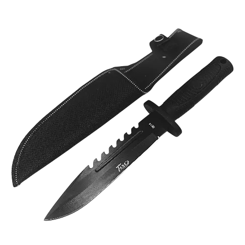 2 - Ніж мисливський Columbia ME14. Чорний