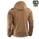 17 - Тактическая куртка M-Tac Norman Windblock Fleece. Койот