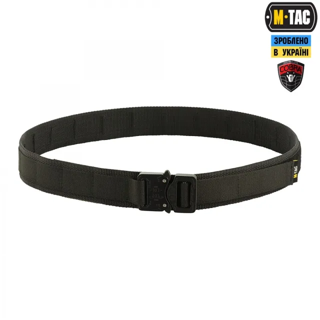 1 - Тактический ремень M-Tac Cobra Buckle Belt Gen.II. Черный