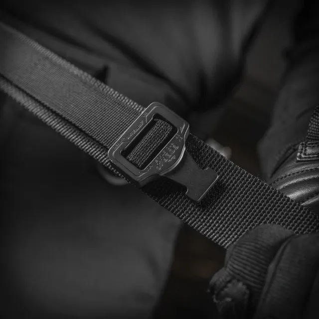 10 - Тактический ремень M-Tac Cobra Buckle Belt Gen.II. Черный