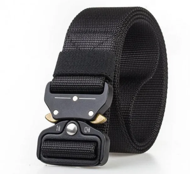 1 - Ремень тактический военный Assault Belt Черный