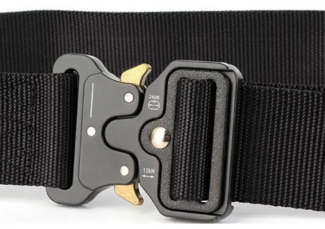 2 - Ремень тактический военный Assault Belt Черный