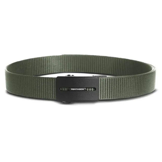 1 - Ремінь тактичний Pentagon Regal Belt BLK. Олива