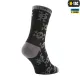 3 - Носки тактические летние M-Tac Mk.3 Pirate Skull. Черные
