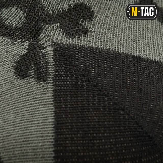 5 - Носки тактические летние M-Tac Mk.3 Pirate Skull. Олива