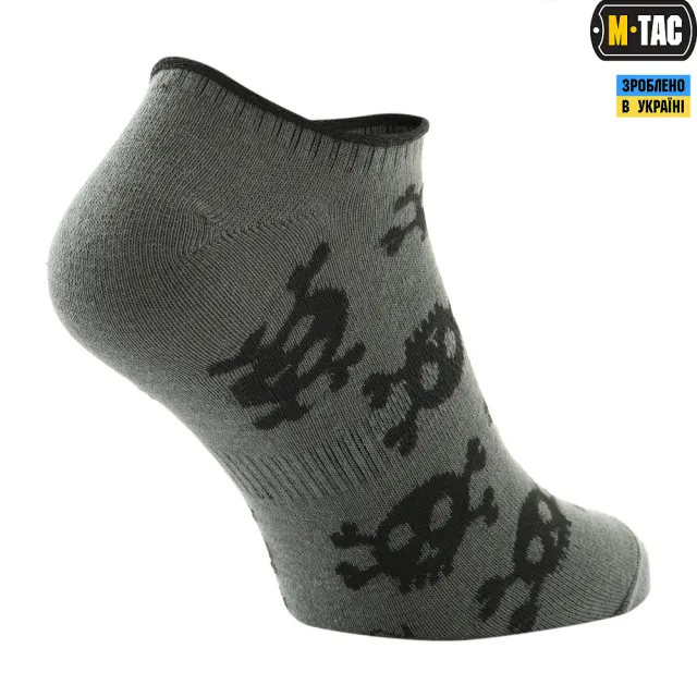 3 - Носки M-Tac летние легкие Pirate Skull. Олива