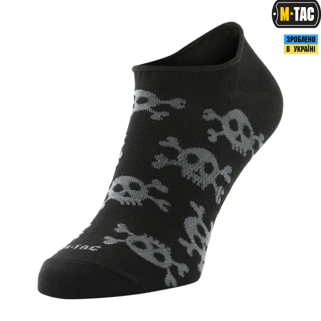 1 - Носки M-Tac летние легкие Pirate Skull. Черный