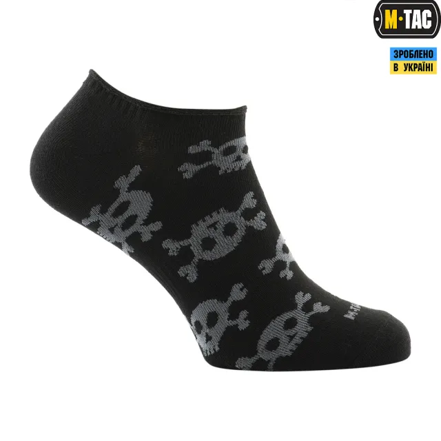 2 - Носки M-Tac летние легкие Pirate Skull. Черный