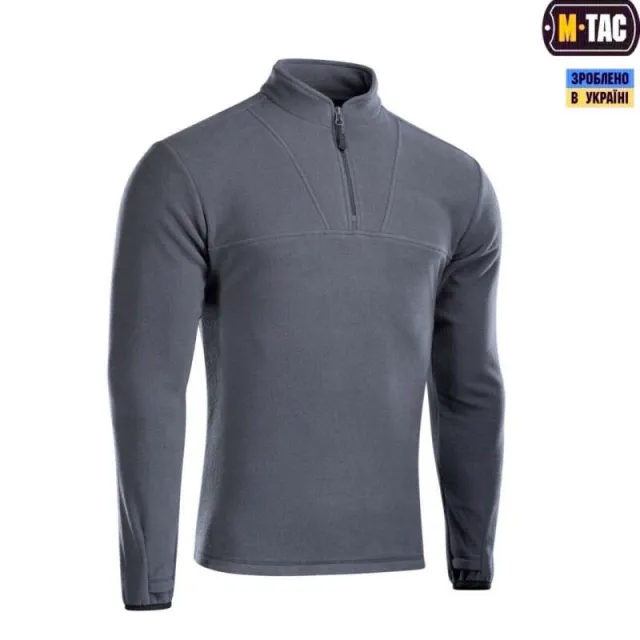 3 - Кофта флисовая M-Tac Delta Fleece. Темный серый