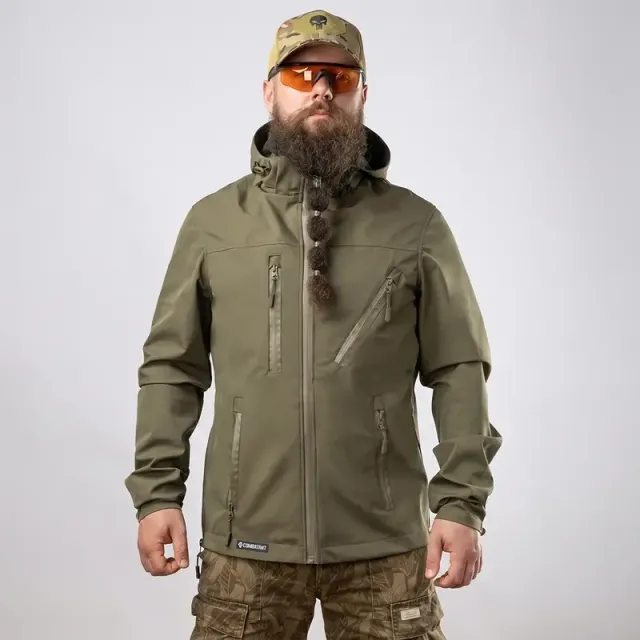 4 - Куртка Hardshell Combatant SHIFT PRO. Олива