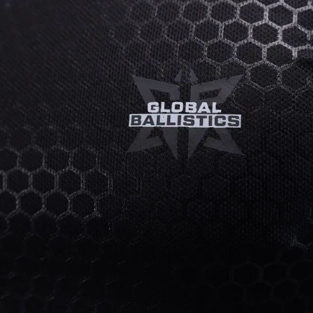 8 - Тактична футболка Global Ballistics Hexagon. Чорний