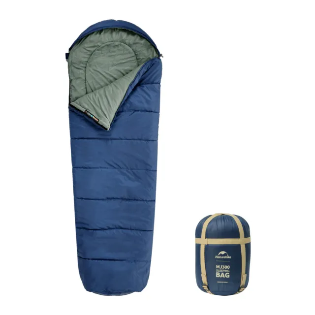 1 - Спальний мішок Naturehike MJ 300 CNK2300SD014. Синій