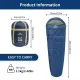 2 - Спальний мішок Naturehike MJ 300 CNK2300SD014. Синій