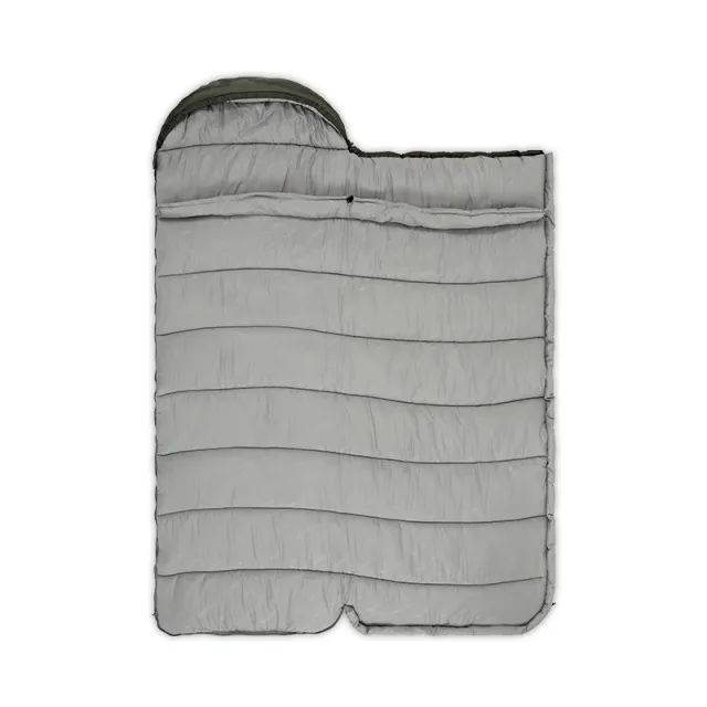 3 - Спальник з капюшоном правий (-3°C) Naturehike U350S NH20MSD07. Олива
