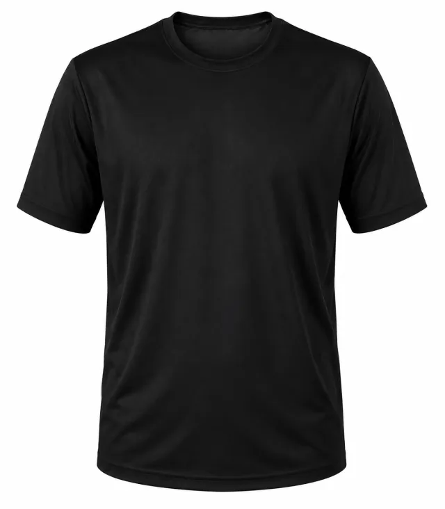 1 - Футболка  ЄСДІ CoolMax. Черный
