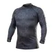 1 - Чоловічий тактичний рашгард Combatant ASSAULT PRO LS Pattern. Графіт