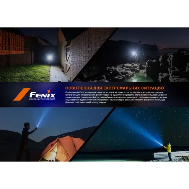 20 - Фонарь ручной Fenix ​​LD12R. Черный