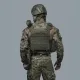 4 - Плитоноска SVAROG (Комплект 9 підсумків) з системою швидкого скидання. Molle. Колір Олива.